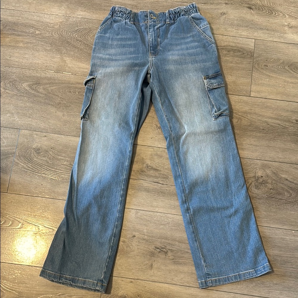 Blue Unisex Jeans from Italy. Brand: Suite Benedict